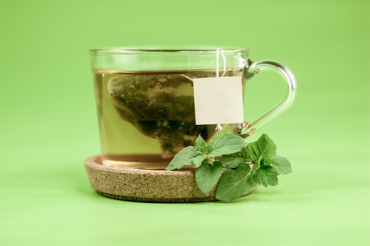 Infuso di menta e limone